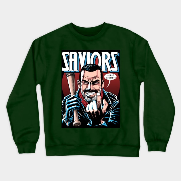 Saviors (Cover Page) Crewneck Sweatshirt by Andriu